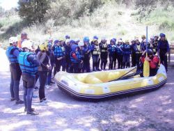 Rafting r�o Cabriel (Grupos escolares)